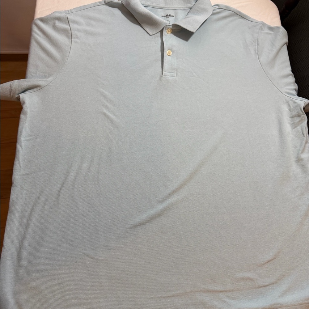 Goodfellow & Co Light Blue Polo Shirt